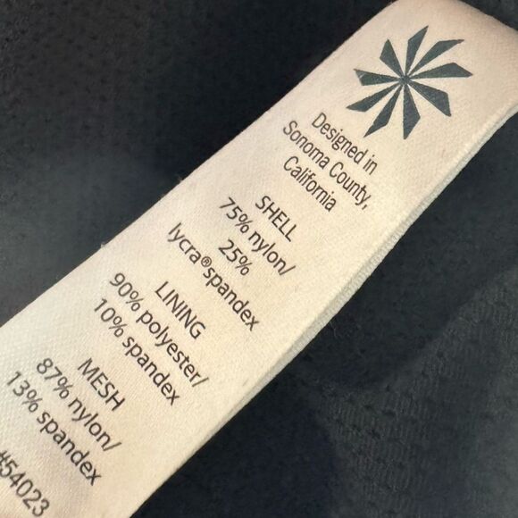 Athleta black sport bra size medium - Picture 4 of 5